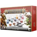 GW Warhammer Age of Sigmar: Paints and Tools Set – Zboží Živě