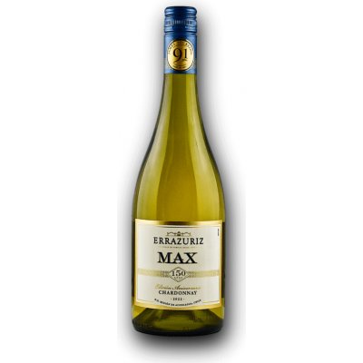 Errazuris Max Chardonnay Edición Aniversario Años 150 2022 13% 0,75 l (holá láhev) – Hledejceny.cz