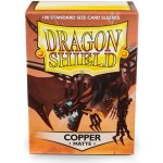 Dragon Shield Matte Copper obaly 100 ks – Hledejceny.cz