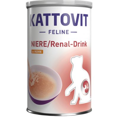 Kattovit Cat Diet Drinks Niere Renal Drink kachna 135 ml – Sleviste.cz