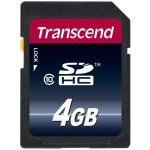 Transcend SDHC 4 GB Class 10 TS4GSDHC10 – Zboží Mobilmania