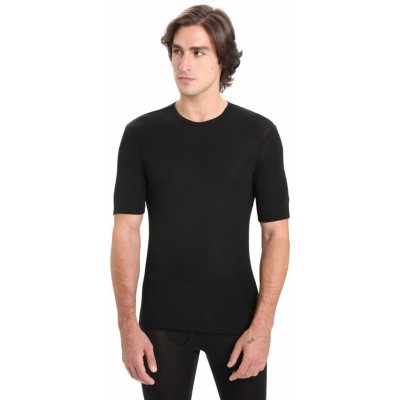 Icebreaker pánské merino triko krátký rukáv Mens 175 Everyday SS Crewe black – Zboží Dáma