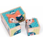 Janod kostky Lesní zvířátka Baby Forest pohádkové – Zboží Mobilmania