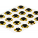Sybai Epoxidové Oči 3D Epoxy Eyes Holographic Gold 9mm – Hledejceny.cz