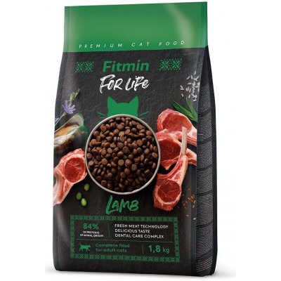 Fitmin For Life Adult Lamb pro kočky 1,8 kg