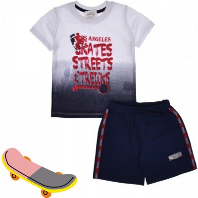 Chlapecký letní set souprava tričko a kraťasy potisk SKATE – Zboží Mobilmania