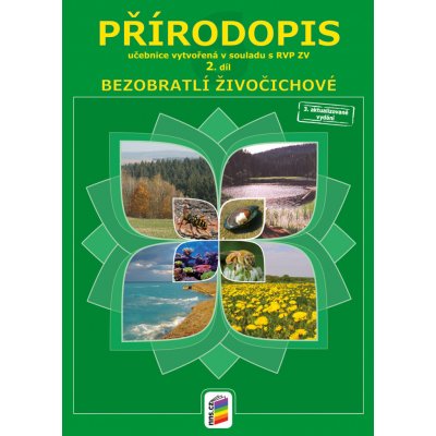 Přírodopis 6 2. díl - Bezobratlí živočichové - 4. aktualizované vydání - Robert Vlk, Soňa Kubešová