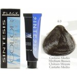 Black Sintesis barva na vlasy 4.0 středně hnědá 100 ml – Zboží Dáma