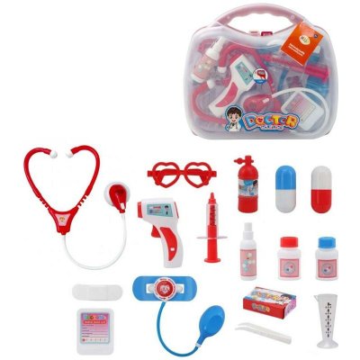 Mac Toys PLEJO Kufřík doktorský dětské lékařské potřeby na baterie Světlo – Zboží Mobilmania