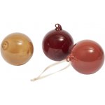 Skleněné vánoční ozdoby M Roseate Opaque ferm LIVING – Hledejceny.cz