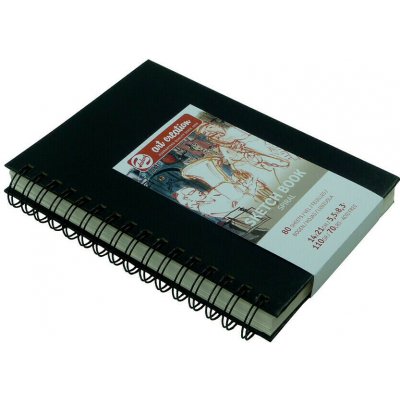 Talens Art Creation Sketchbook v pevné kroužkové vazbě 14 x 21 cm 110g 80 listů – Zboží Mobilmania