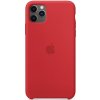 Pouzdro a kryt na mobilní telefon Apple Apple iPhone 11 Pro Max Silicone Case (PRODUCT)RED MWYV2ZM/A