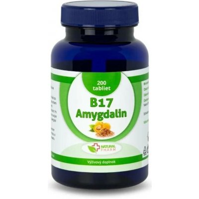 Natural Pharm Amygdalin Vitamin B17 20 mg 200 tablet – Hledejceny.cz