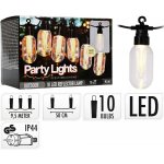 PROGARDEN KO-AF5300220 Světelný řetěz LED PARTY 10 žárovek 9,5 m – Hledejceny.cz