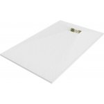 MEXEN/S - Hugo sprchová vanička SMC 160x70, bílá, krytka zlatá 42107016-G – Hledejceny.cz