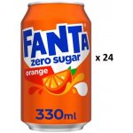 Fanta pomeranč bez cukru 24 x 330 ml – Zboží Dáma