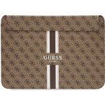 Guess PU 4G Printed Stripes 15-16", brown 57983114180 – Hledejceny.cz