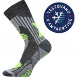 VoXX Vysoké froté ponožky z ovčí merino vlny Vision pro treking horskou turistiku šedé – Zboží Mobilmania
