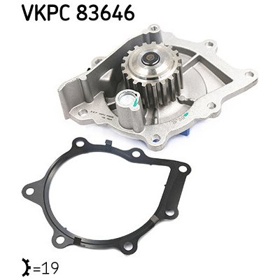 Vodní čerpadlo, chlazení motoru SKF VKPC 83646 (VKPC83646) – Hledejceny.cz