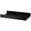 Regál a polička String Police String Metal Shelf High Edge 58 x 30, black