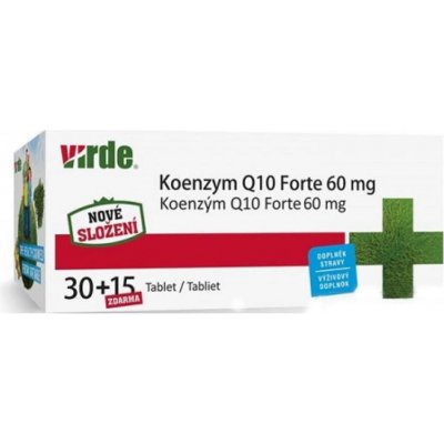 Virde Koenzym Q10 Forte 45 tablet – Hledejceny.cz