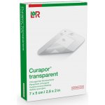 Curapor Transparent sterilní náplast 7 x 5 cm 50 ks – Hledejceny.cz