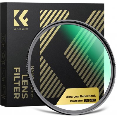 K&F Concept Nano-X ultra-tvrdý UV filtr s nízkou odrazivostí 77mm – Zboží Živě