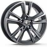 Škoda PROXIMA 6x16 5x100 ET45 anthracite – Zboží Mobilmania