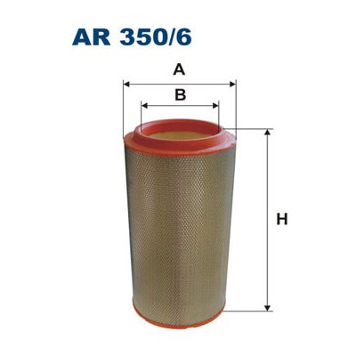 Vzduchový filtr Filtron AR350/6 – Zboží Mobilmania