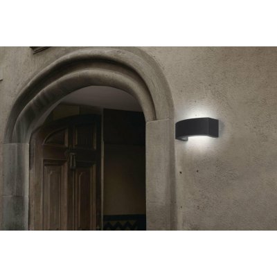 Faro ÁNCORA 74401, nástěnné svítidlo venkovní, tmavá-šedá, 20W, E27, IP 44 – Hledejceny.cz