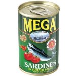 Mega Sardinky v rajčatové omáčce 155 g – Zboží Mobilmania