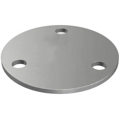 Hahn Steel Montážní patka pod sloupek O94,0 x 2,0 mm, surový – Hledejceny.cz