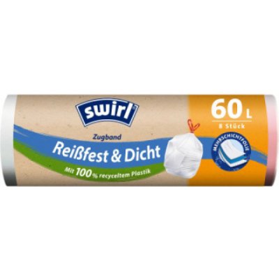 Swirl zatahovací pytle 34µm 60 l 8ks – Sleviste.cz