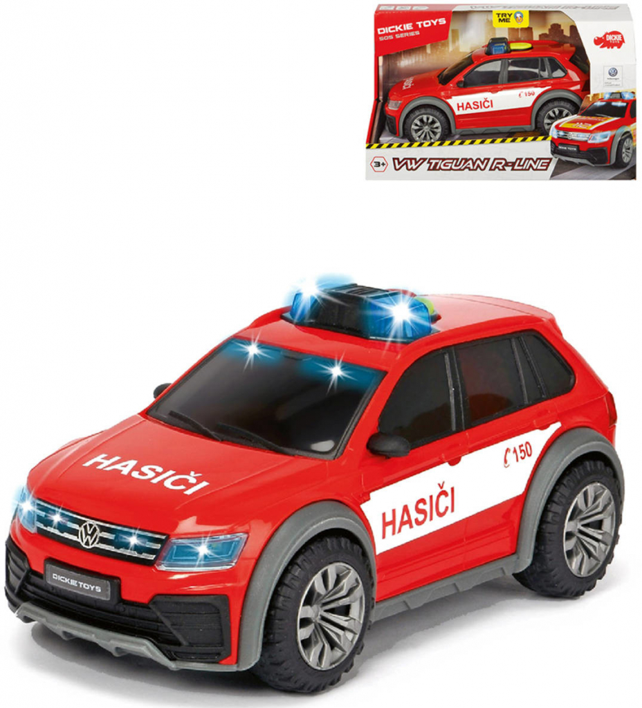 Dickie VW Tiguan R-Line Fire Car auto hasicu 203714016