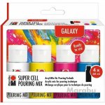 Marabu sada na pouring Mix Galaxy 4 x 60 ml – Hledejceny.cz