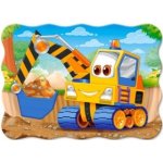 Castorland Žlutý bagr 30 dílků – Sleviste.cz