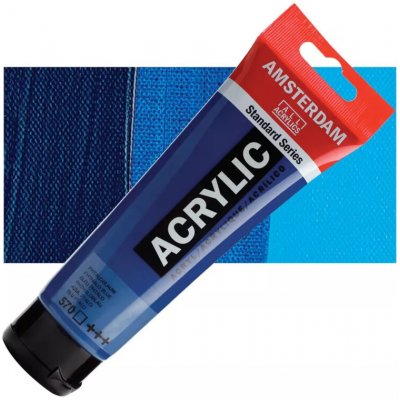 Royal Talens Amsterdam 120 ml, 570 Phthalo Blue – Sleviste.cz