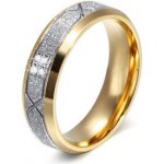 Šperky4U Dámský ocelový prsten se zirkony OPR0041 Zr – Zboží Mobilmania