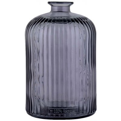 Láhev|váza, pr.15x23cm|2,8L, tmavě kouřová|Vidrios San Miguel|Recycled Glass – Hledejceny.cz