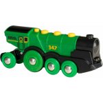 Brio WORLD 33593 Velká zelená akční lokomotiva – Hledejceny.cz