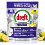 Dreft Platinum tablety do myčky Citron 81 ks – Hledejceny.cz
