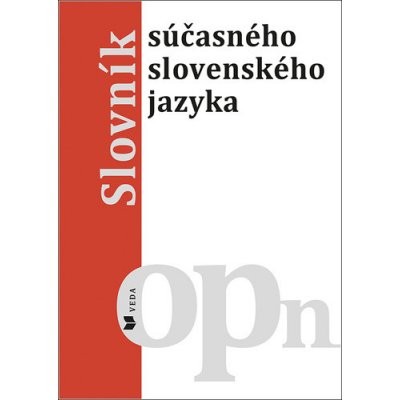 Slovník súčasného slovenského jazyka opn