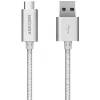 Avacom DCUS-TPC-100S USB - USB Type-C, 100cm, stříbrný