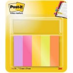3M POSTIT Samolepicí záložky, mix barev, 15 x 50 mm, 5x 50 listů, 3M POSTIT 7100259441 ,balení 250 ks – Hledejceny.cz