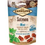 Carnilove Cat Crunchy Snack Salmon&Mint 50 g – Zboží Mobilmania
