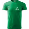 Pánské Tričko Malfini s potiskem Darts green