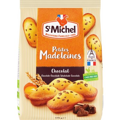 St Michel Biscuits madlenky mini s kousky čokolády 175 g – Zboží Dáma