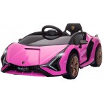 Homcom elektrické auto Lamborghini Sián 12V červená – Zboží Dáma