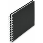 Hama album klasické spirálové FINE ART 18,5x15 cm, 30 stran, nová černá, bílé listy – Zboží Mobilmania