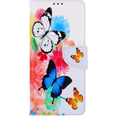 TopQ Xiaomi Redmi 12C knížkové Barevné s motýlky – Zboží Mobilmania